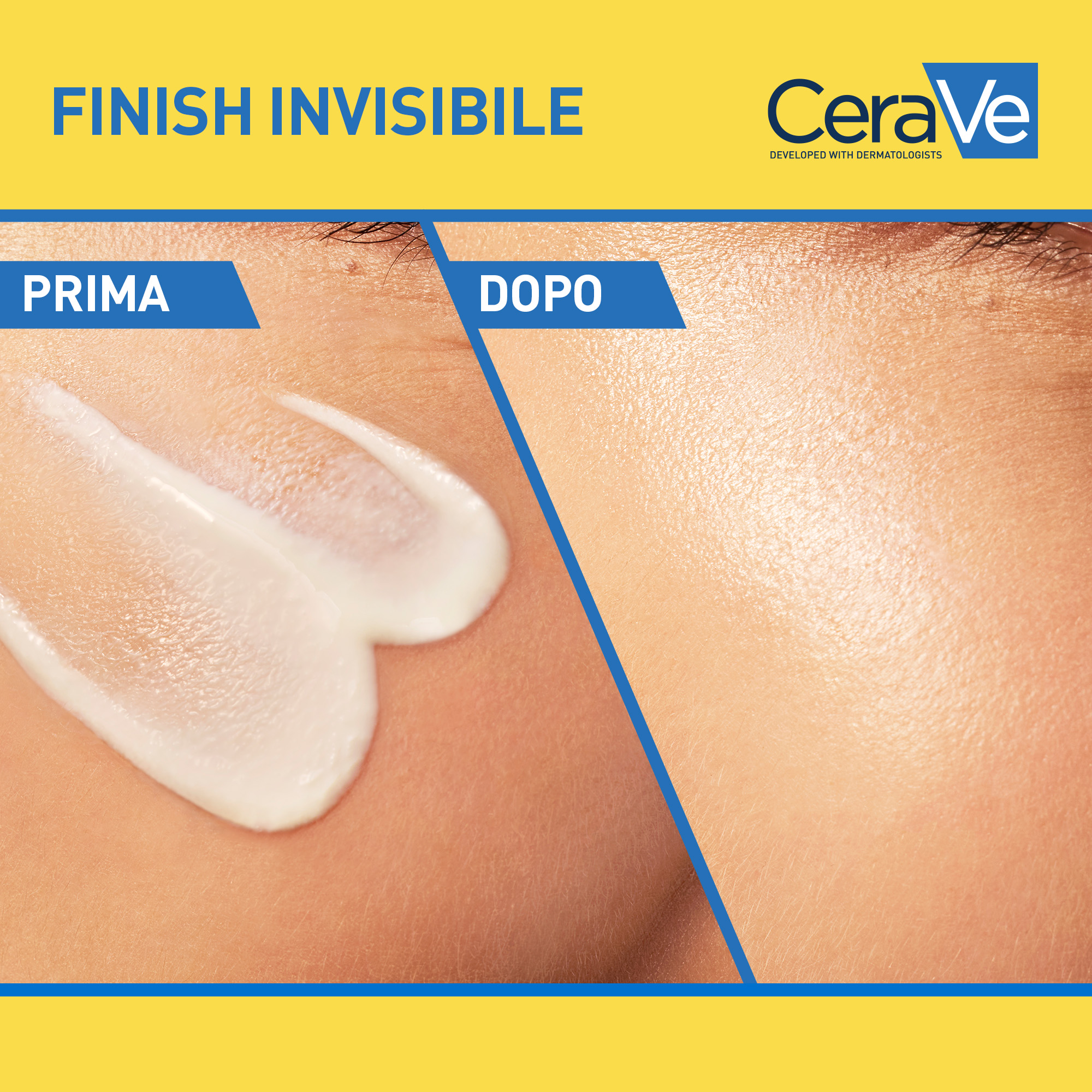 Cerave - Fluido Solare Invisibile SPF50 - Protezione Solare Idratante Viso 50 ml