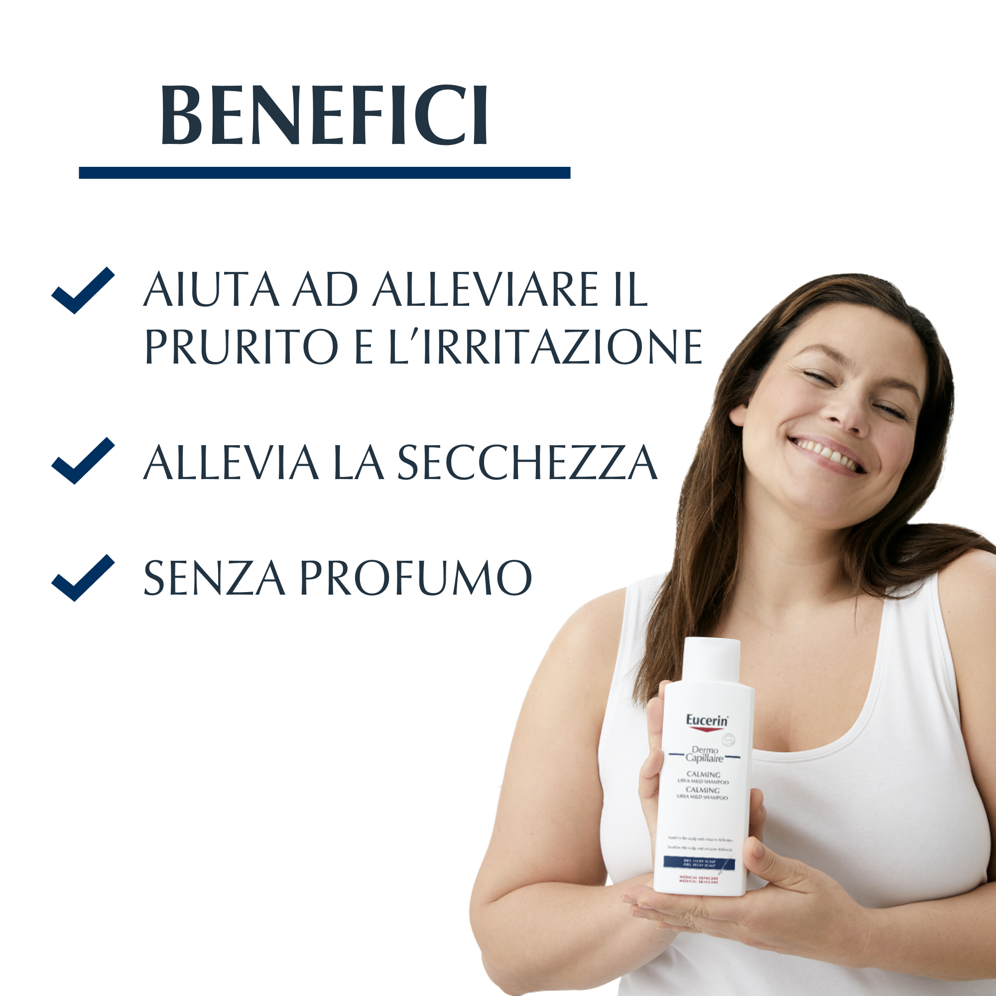 Eucerin DermoCapillaire Shampoo Lenitivo All'Urea 250 ml