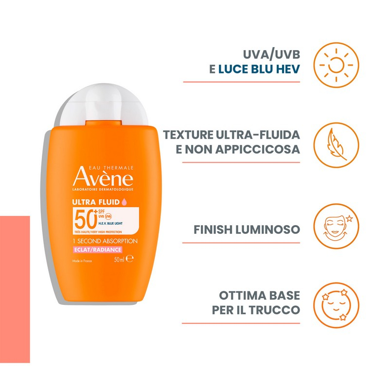 AVENE SOL ULTRA FLU LUM SPF50+