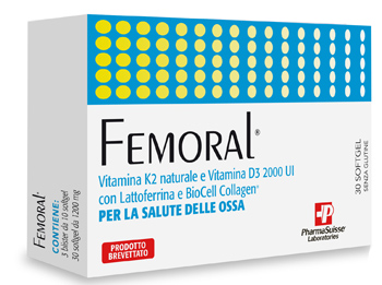 Femoral Integratore per le Ossa 30 Capsule Softgel