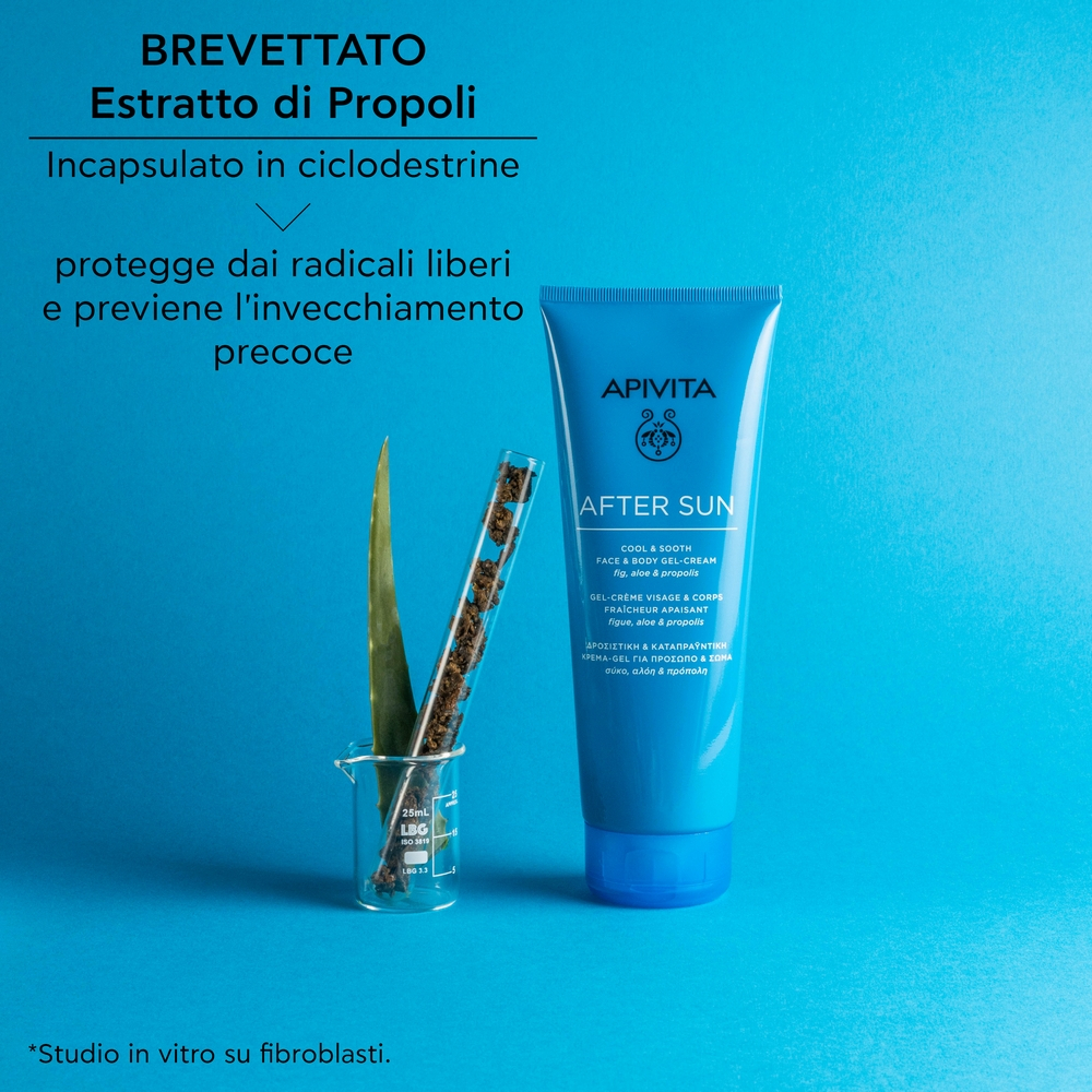 Apivita Gel-crema Doposole Viso e Corpo Edizione Limitata 200ml