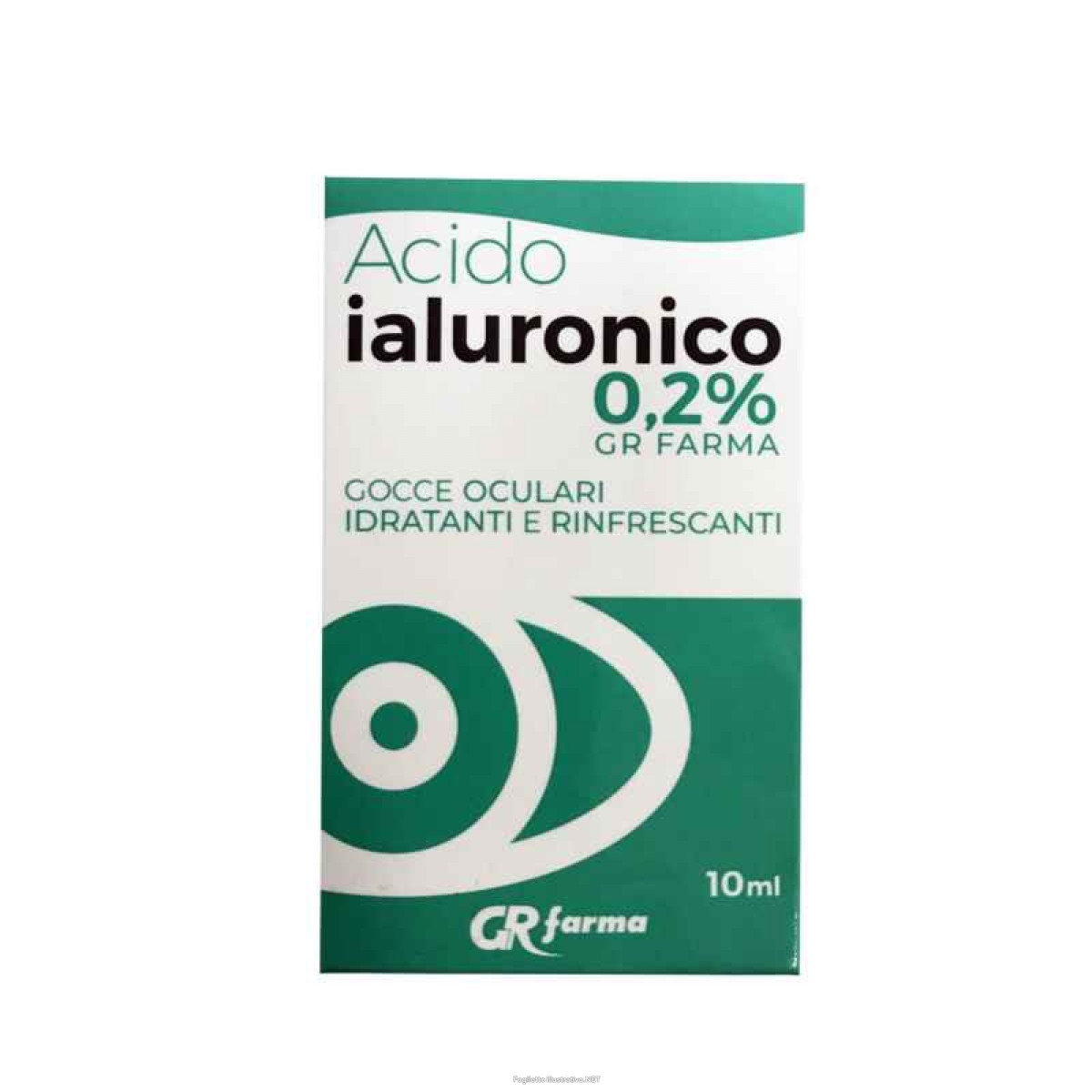 GR FARMA ACIDO IALURONICO 0,2% Soluzioen Oftalmica GOCCE OCULARI IDRATANTI E RINFRESCANTI 
