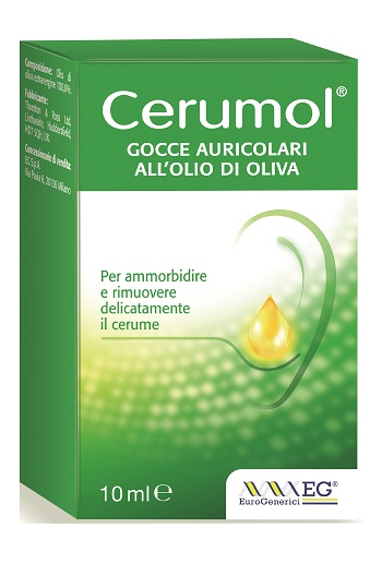 Cerumol Gocce Auricolari Anti Cerume Flaconcino 10 ml