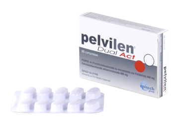 PELVILEN DUAL ACT 20 COMPRESSE cpr