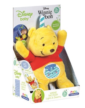 CLEMENTONI WINNIE THE POOH LIGHTIN PLUSH