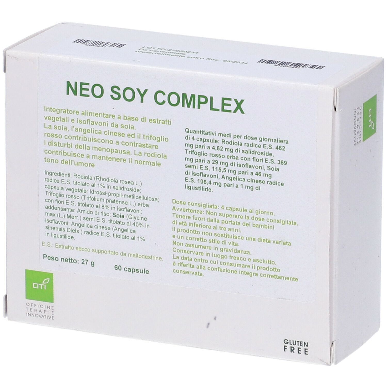 NEO SOY COMPLEX 60 CAPSULE