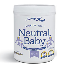 Sterilfarma Neutral Baby Amido Polvere per Bagnetto Iris 220 g