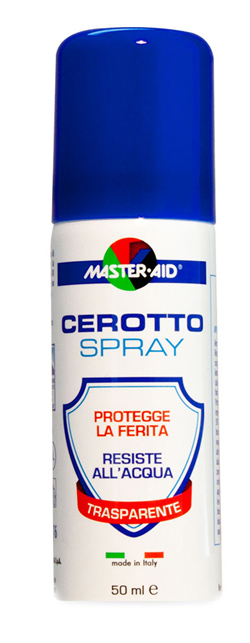 Master-aid Cerotto spray 80 applicazioni 50ml