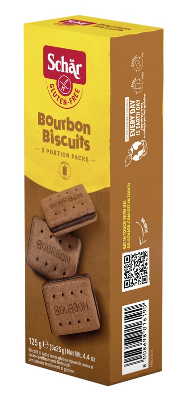 SCHAR BOURBON BISCUIT 125G