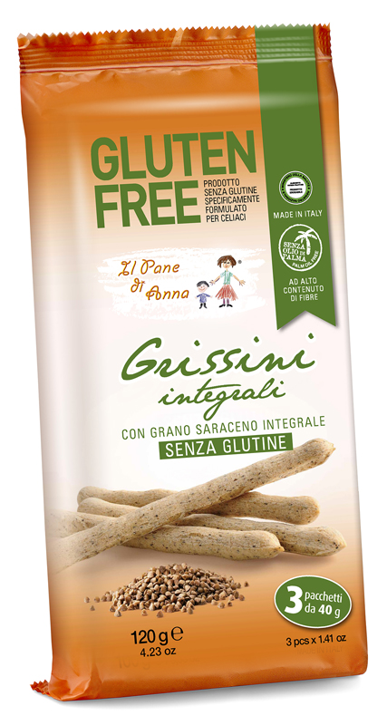 PANE ANNA Grissini Int.3x40g