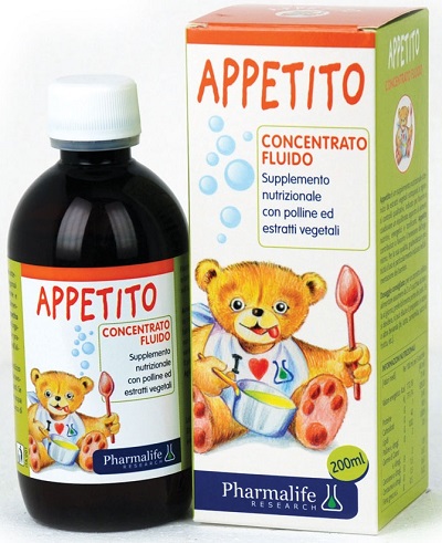 Appetito Bimbi Concentrato Fluido Integratore Con Polline Ed Estratti Vegetali 200 ml