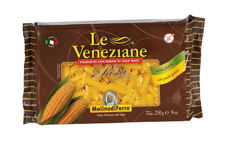 Le Veneziane Eliche Pasta di Mais Senza Glutine 250 g