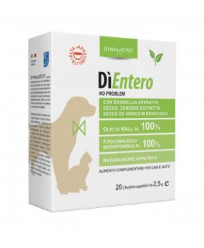 DìEntero Integratore Per Cani 20 Bustine 2,5 ml