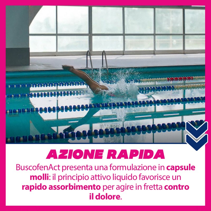 BuscofenAct 400mg - 12 Capsule Molli