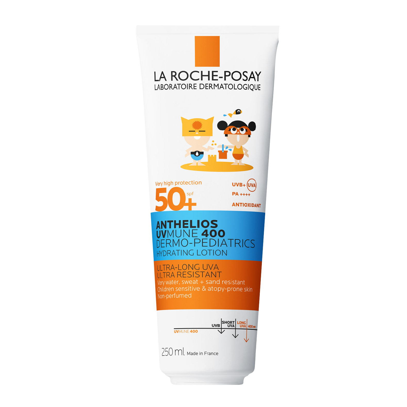 La Roche-Posay - Anthelios Uvmune 400 Dermo-Pediatrics Latte Idratante SPF50+ Bambini 250 ml