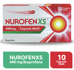 NUROFENXS 10CPS MOLLI 400MG