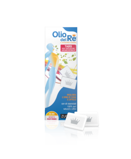 Zuccari Olio del Re Tabs per diffusore aromotecnica 9 piastrine