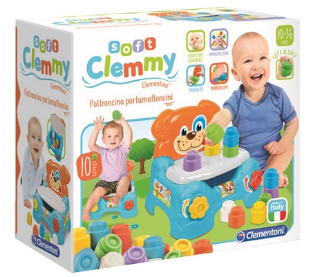 CLEMENTONI POLTRONCINA PORTAMAT CAGNOLINO