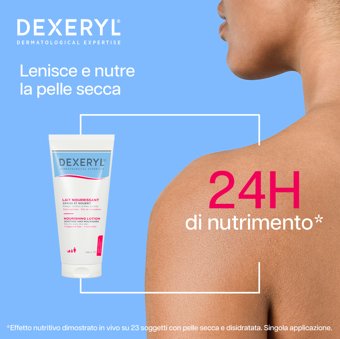 Dexeryl - Latte Nutritivo Per Pelle Secca E Molto Secca Di Viso E Corpo 200 ml