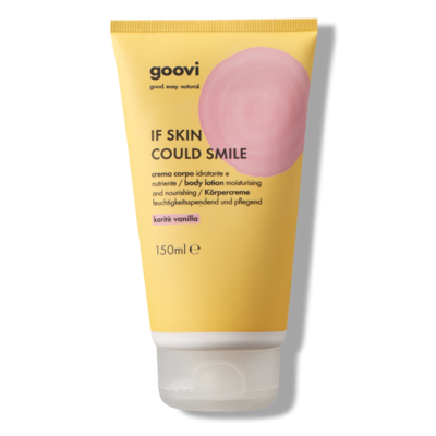 GOOVI Crema Corpo IF SKIN COULD SMILE karitÃ¨ vanilla 150 ml