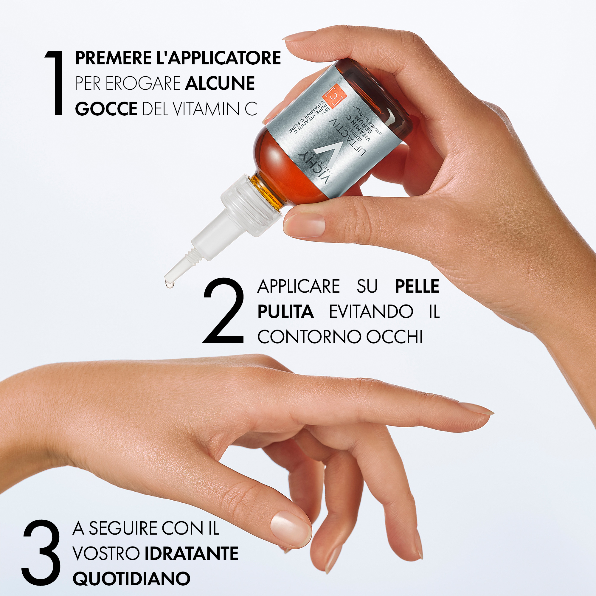 Vichy Liftactiv Siero Illuminante con 16% Vitamina C Pura per una pelle giovane e radiosa 20ml