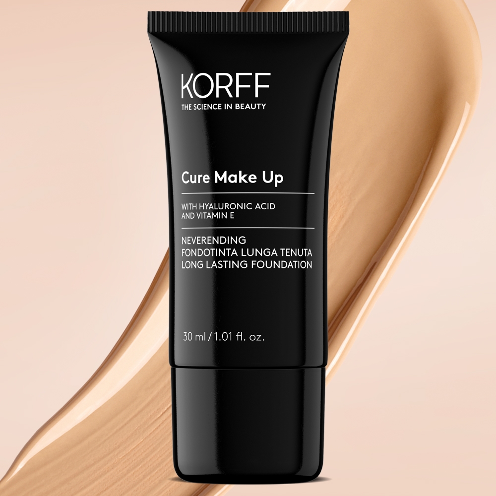 Korff Cure Make Up Fondotinta Idratante Neverending a Lunga Tenuta 03 30 mL