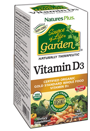 Source Of Life Garden Vitamina D3 integratore alimentare ricco di vitamine 60 capsule