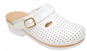 CLOGS Super Comfort C/Cinturino Bianco 37