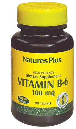 Nature's Plus Vitamina B6 Integratore di piridossina 90 Tavolette