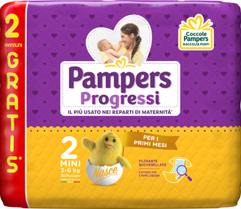 PAMPERS PROGRESSI MINI 30PZ 0232