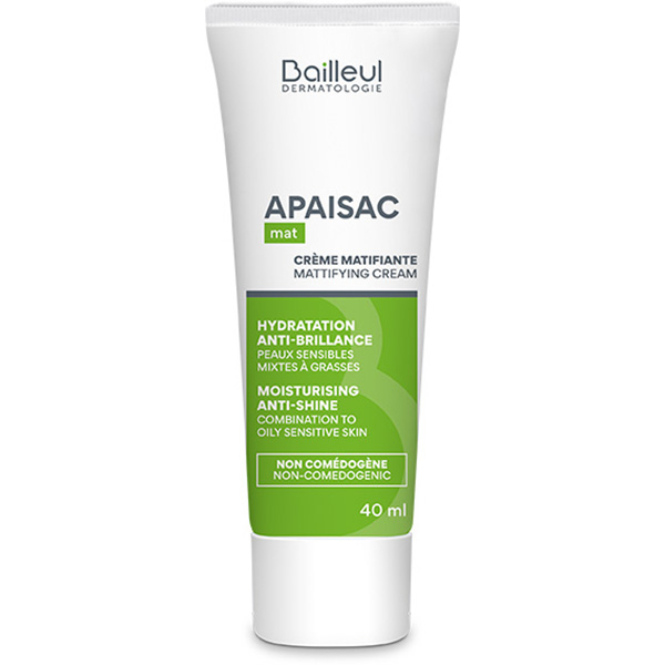Apaisac Pure Crema Opacizzante per pelle tendente all'acne per restringere i pori e ridurre le imperfezioni - 40ml
