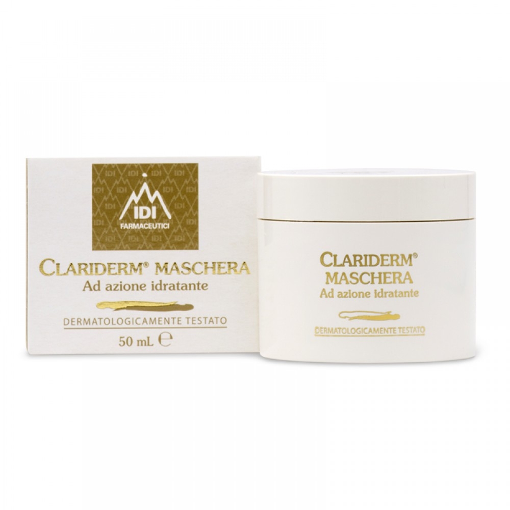 Clariderm Maschera Idratante Viso 50 Ml