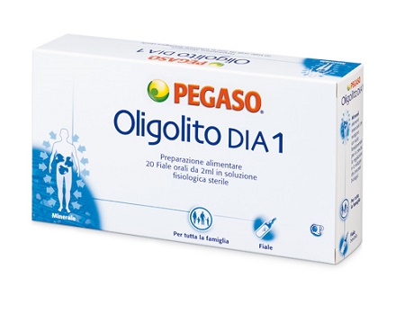 Pegaso Oligolito Dia 1 Integratore 20 Fiale 2 ml