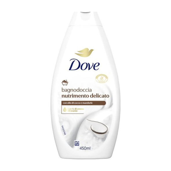 DOVE B/D NUTRIM.DELICATO 450 ML