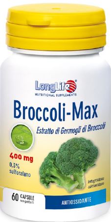 LongLife Broccoli-Max Integratore Antiossidante 60 Capsule Vegetali