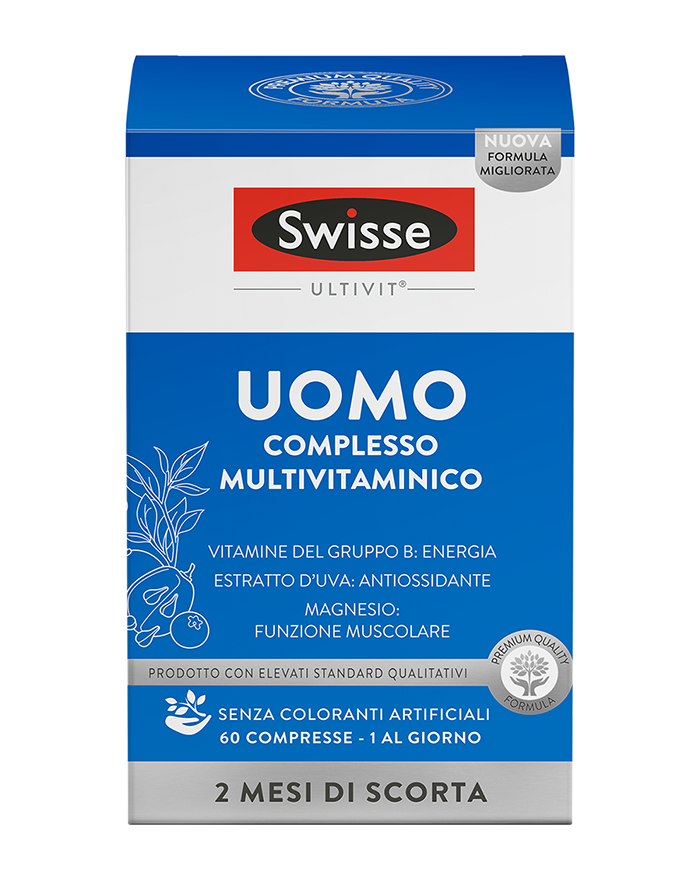 SWISSE UOMO MULTIVITAMINICO 60 compresse