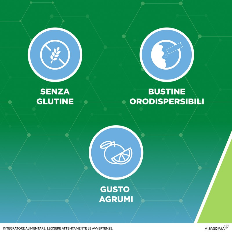 Resvis Forte XR Bustine Orosolubili, Integratore Alimentare di Resveratrolo e Lattoferrina, per il benessere del sistema immunitario, rinforza le difese immunitarie. Senza Glutine, 12 Bustine Orosolubili da 1.8g, Gusto Agrumi