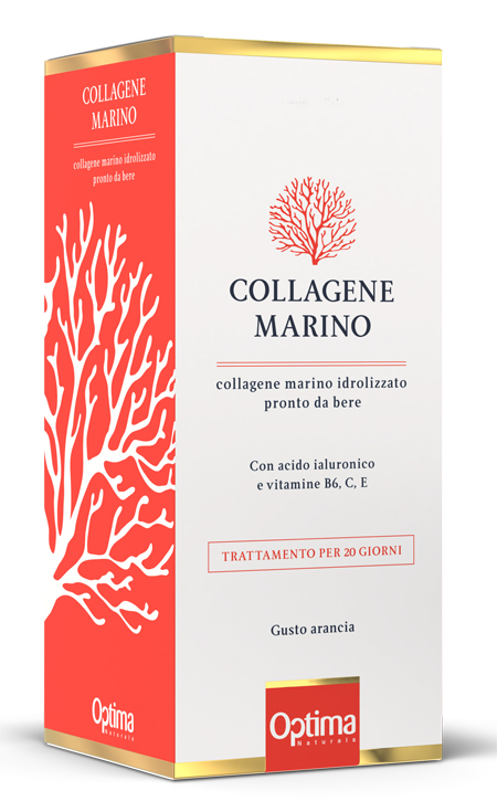 Optima Collagene Marino Integratore Benessere Pelle Unghie e Capelli 500 ml