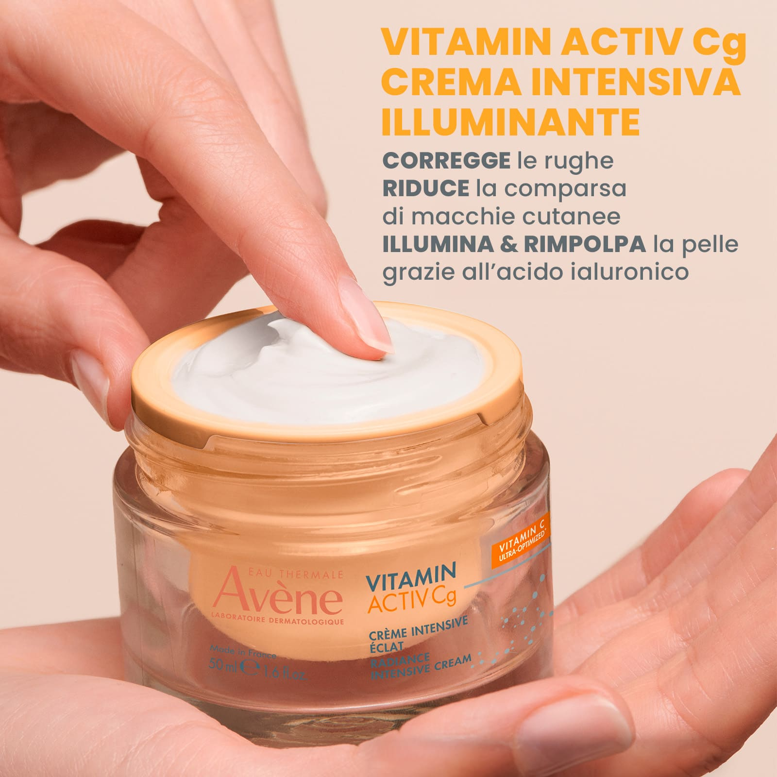 Eau Thermale Avène VITAMIN ACTIV Cg Crema Intensiva Illuminante - ANTI-ETA' 50 ml