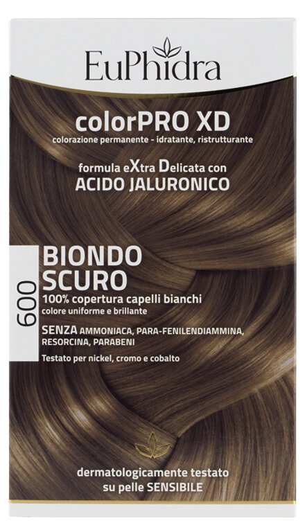 Euphidra ColorPRO XD 600 Biondo Scuro Tintura Extra Delicata