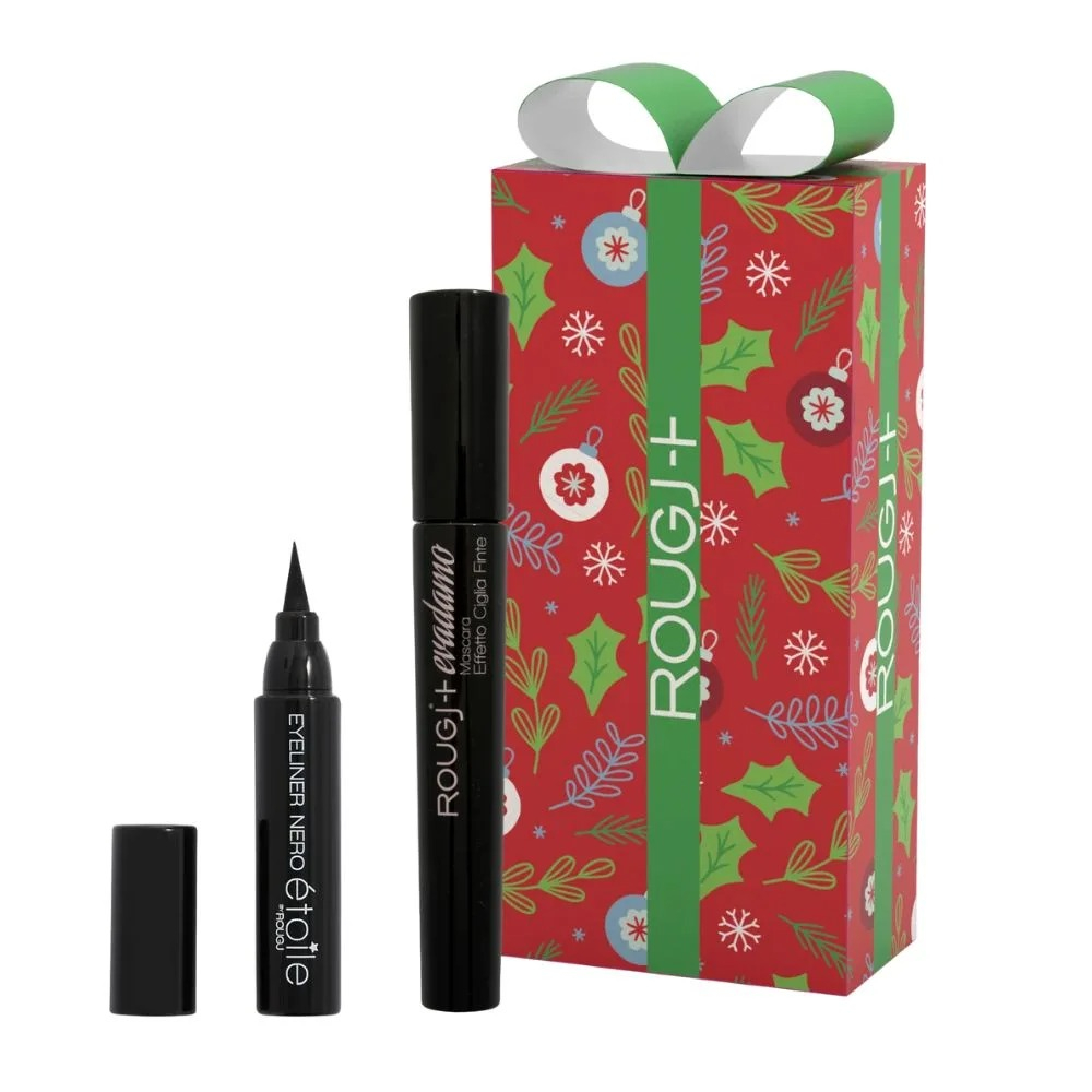 Rougj Kit Natale 02 Sguardo Intenso Eyeliner + Mascara