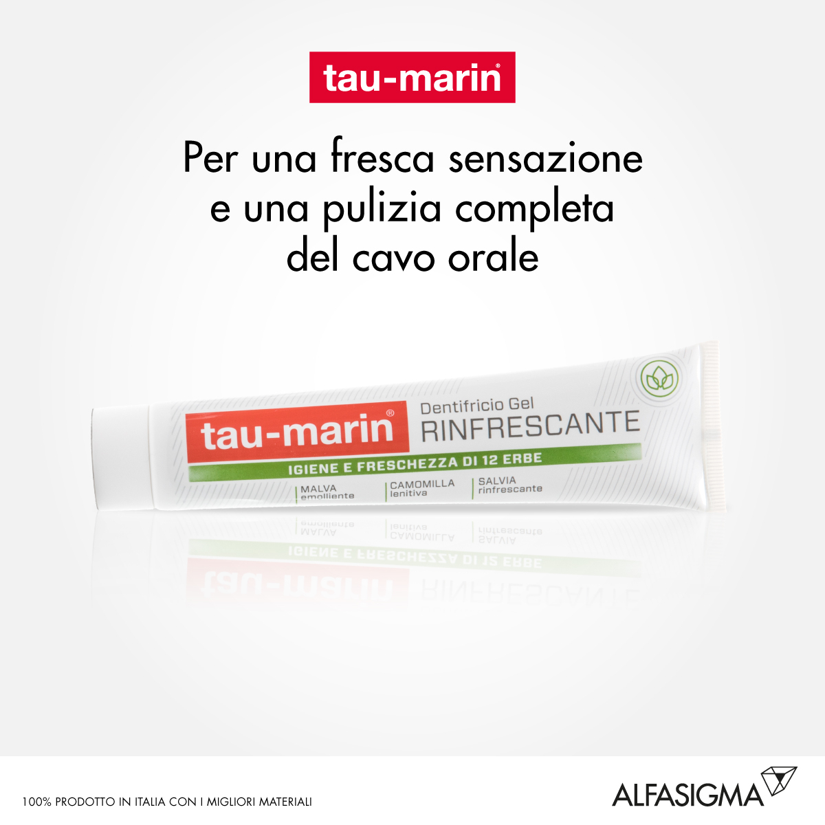 Tau-Marin Dentifricio Rinfrescante Adulti Alle 12 Erbe 75 ml