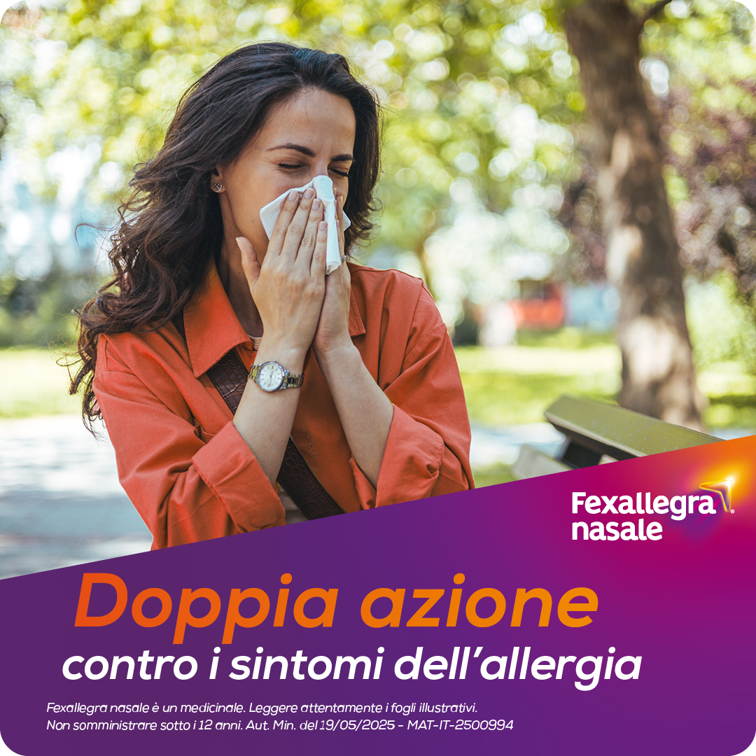 Fexallegra Nasale 1 mg/ml + 3,55 mg/ml - Spray Decongestionante Contro I Sintomi Della Rinite Allergica 10 ml