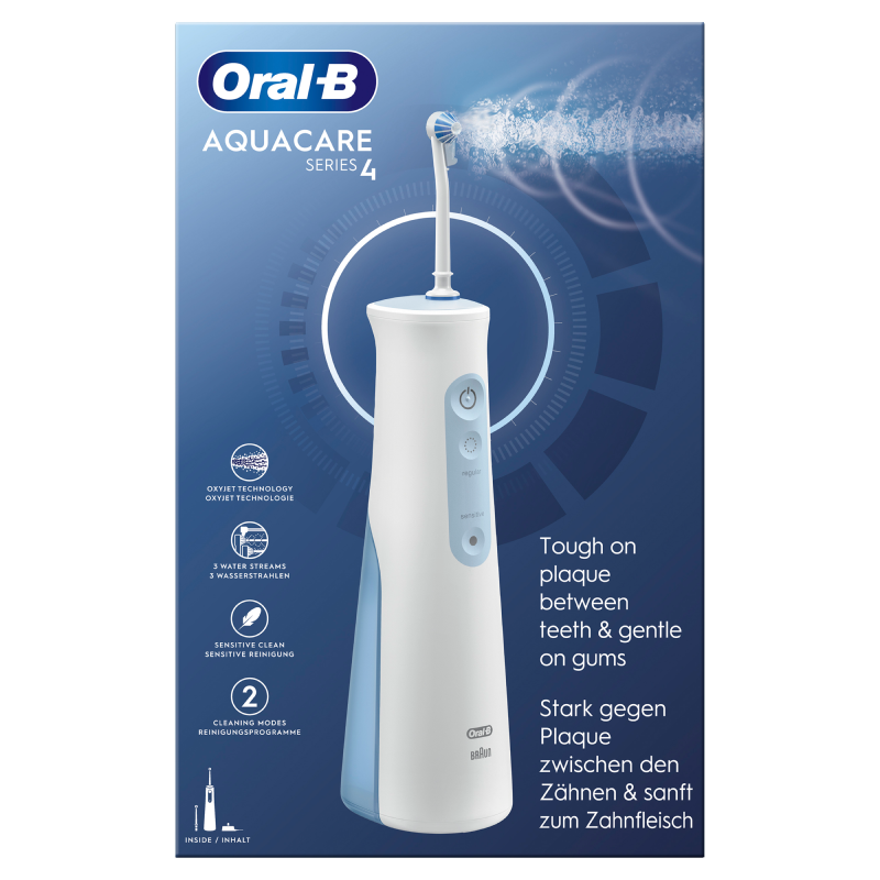 Oral-B Idropulsore Portatile Aquacare con Tecnologia Oxyjet. 1 Idropulsore