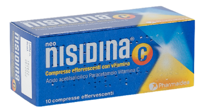 NEO NISIDINA C INFLUENZA E RAFFREDDORE 10 COMPRESSE EFFERVESCENTI CON VITAMINA C