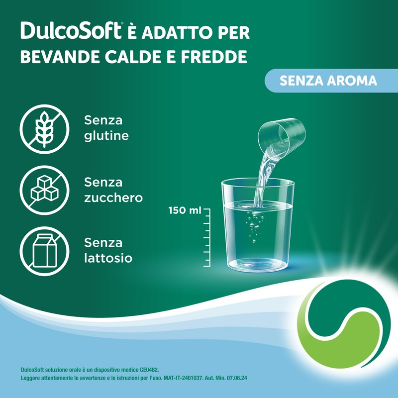 Dulcosoft Dispositivo Medico, Soluzione Orale Liquida, Flacone da 250 ml Lassativo, Stitichezza, Sollievo, Senza Glutine, Senza Zucchero, Adulti, Bambini 