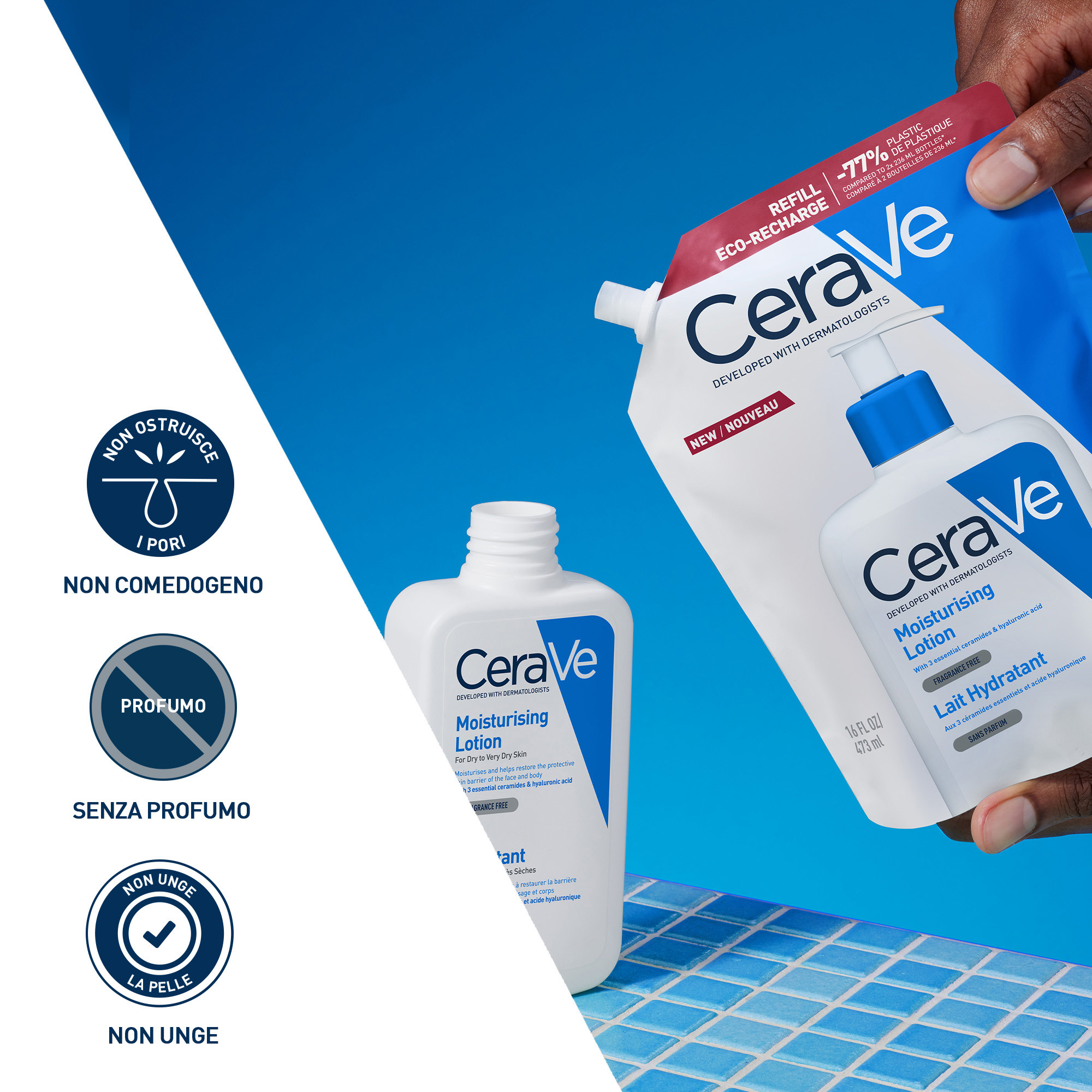 CERAVE RICARICA LOZIONE IDRATANTE - 473ML