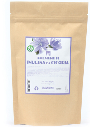 Inulina da Cicoria fibra alimentare solubile 200g