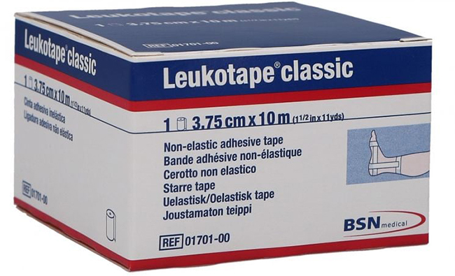 Leukotape Benda Non Elastica Adesiva m 10x3,75 cm