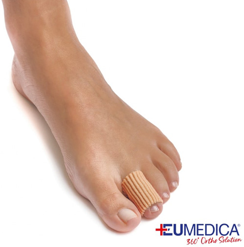 GUAINA ADATTA ALLA PROTEZIONE DELLE DITA DEL PIEDE E DELLA MANO. RIVESTITO INTERNAMENTE IN GEL.